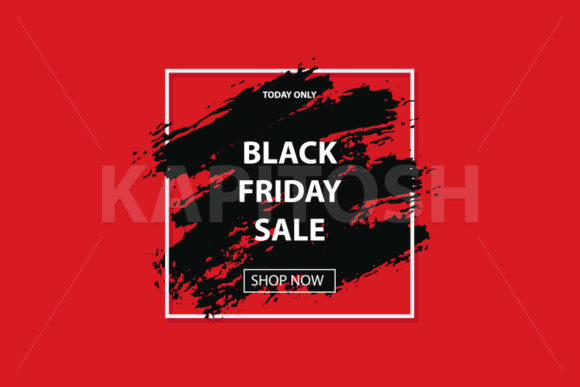 Black Friday Grunge Banner Design