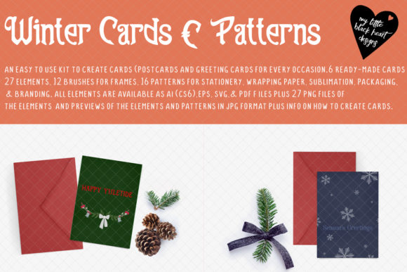 Creating Personalized Holiday Greetings with the Pretty Little Cards Winter Kit