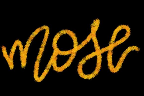 Elevating Digital Lettering with Mose Brush for Procreate 5 and Above