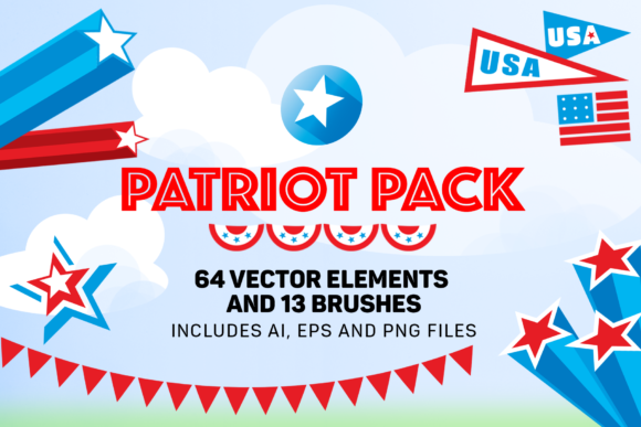 Flags, Stars, Brushes: A Comprehensive Design Resource for American Holidays