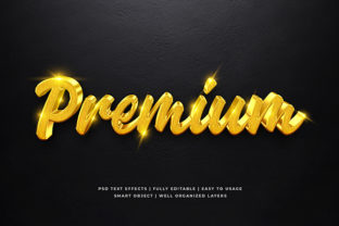 Gold Luxury 3d Text Effect Mockup: Elevate Your Brand with Premium Design