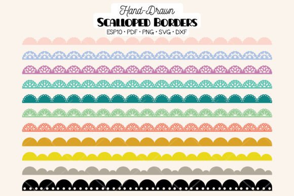 Mastering the Scalloped Border Colored Lace Divider for Professional Design Workflows
