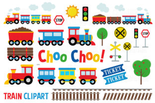 Unlocking Creativity with High-Quality Cute Train Clipart for Digital and Print Projects